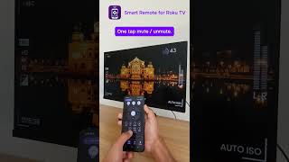 Control Roku TV Volume from Your Phone 🔊 #rokuremote #rokustreaming #rokutv