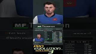Blackburn Rovers Full Squad in Pro Evolution Soccer 3 (PES 3) / Winning Eleven 7 – Team & Player