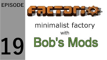 Factorio - Minimalist Factory with Bob