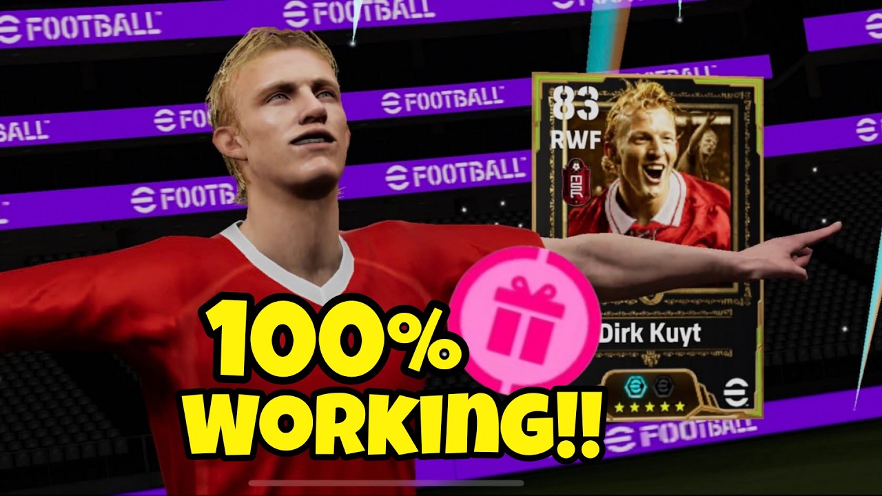 Как получить бесплатно нового эпического Дирка Куйта в eFootball 2026 Mobile | Бесплатный трюк с ...