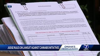 Nebraska judge dismisses part of lawsuit against medical marijuana ballot initiatives