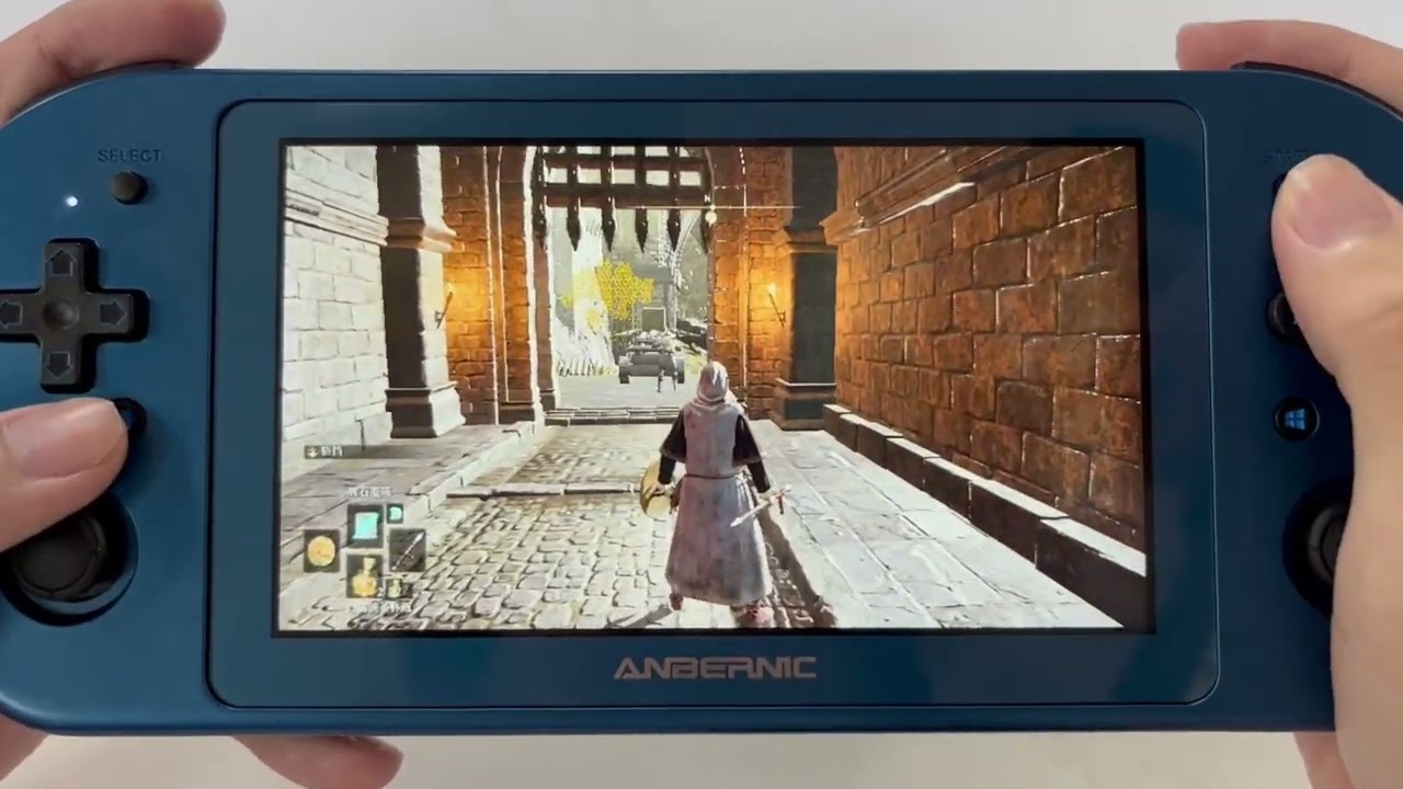 Elden Ring 's Player exploration setting on ANBERNIC WIN600 YouTube