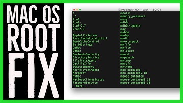 Mac OS blank root password fix