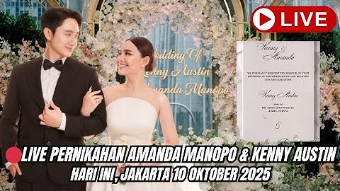 [ LIVE ] DETIK-DETIK PERNIKAHAN MEWAH AMANDA MANOPO & KENNY AUSTIN DI HOTEL LANGHAM JAKARTA!