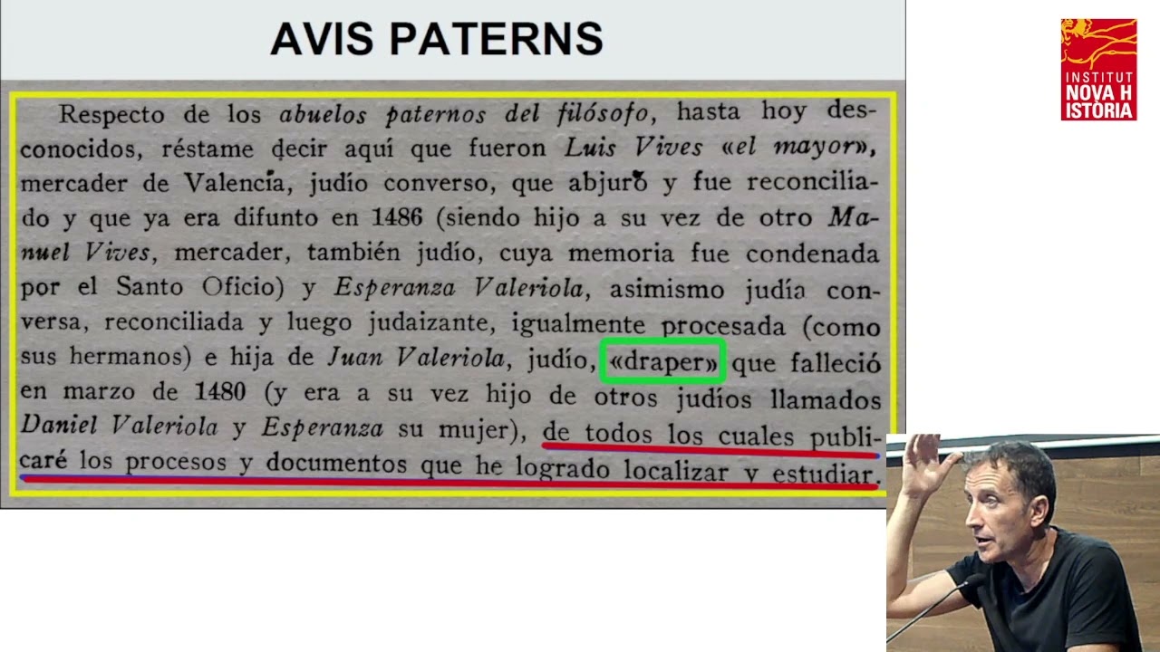 9a UNH - Rafel Mompó - Joan-Lluís Vives: història clandestina i adulterada