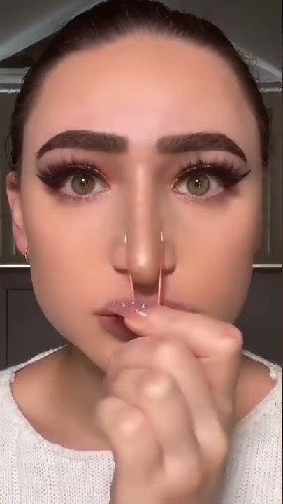 how-to-make-nose-look-smaller-youtube