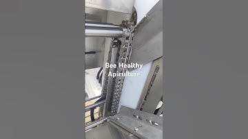 Honey Uncapping Machine #honeyuncapping