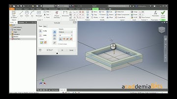 acaddemia bits: cómo parametrizar un modelo de inventor fácilmente
