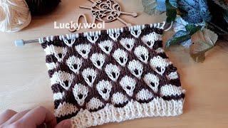 картинка: Нашла крутой, ленивый жаккард 