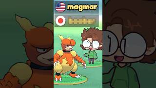 Magmar's REAL Name is crazy... #pokemon