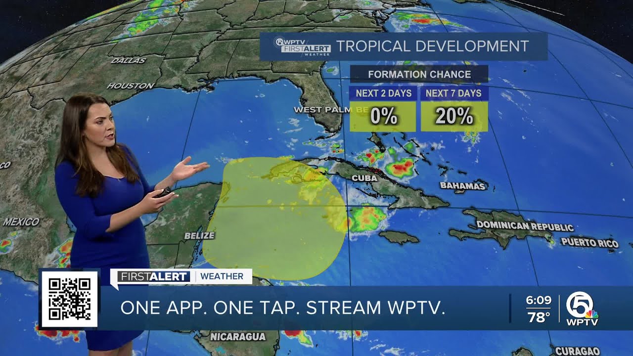 WPTV First Alert Weather tropical forecast, morning of Sept. 18, 2024 ...