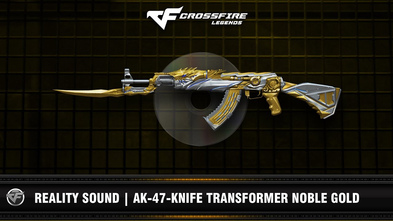 CFM : Reality Sound | AK-47-Knife Transformer Noble Gold (VIP)