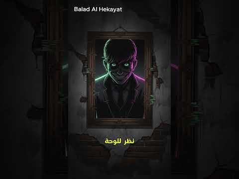 اللوحة التي تلاحقك الرجل الذي يخرج من الإطار