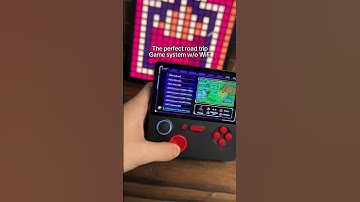 Retro Game Console with 15,000 Preloaded Games #gameconsole #handheld