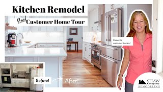 Kitchen Remodel Home Tour - Customer Testimony - Shaw Company Remodeling
