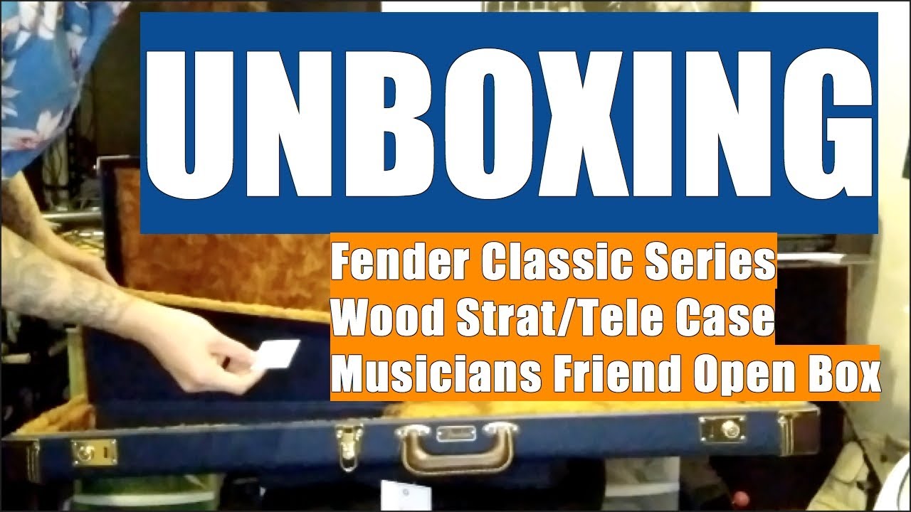 UNBOXING, Fender Thermometer Case