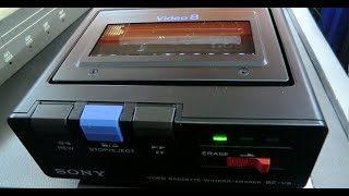 Sony BE-V8 8mm tape rewinder / eraser.