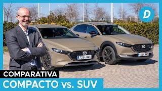 SUV o compacto ¿qué es mejor? Mazda CX30 vs Mazda 3 | Diariomotor