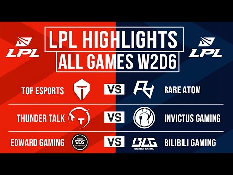 LPL Highlights ALL GAMES Week 2 Day 6 | LPL Spring 2024