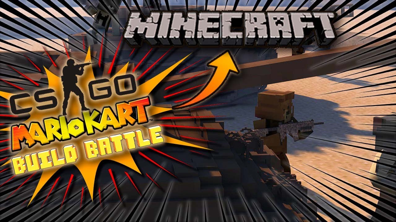 VARIEDAD en MINECRAFT! - CS:go, Mario Kart, Build Battle! - Laoconte ...