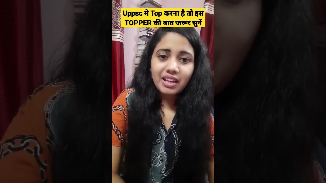 UPPCS Topper Recommend best books coaching uppsc youtube channel test series 