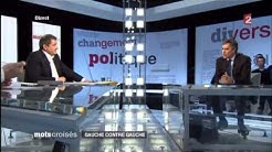 Jean-Luc Mélenchon / Jérôme Cahuzac - Mots croisés 07-01-2013