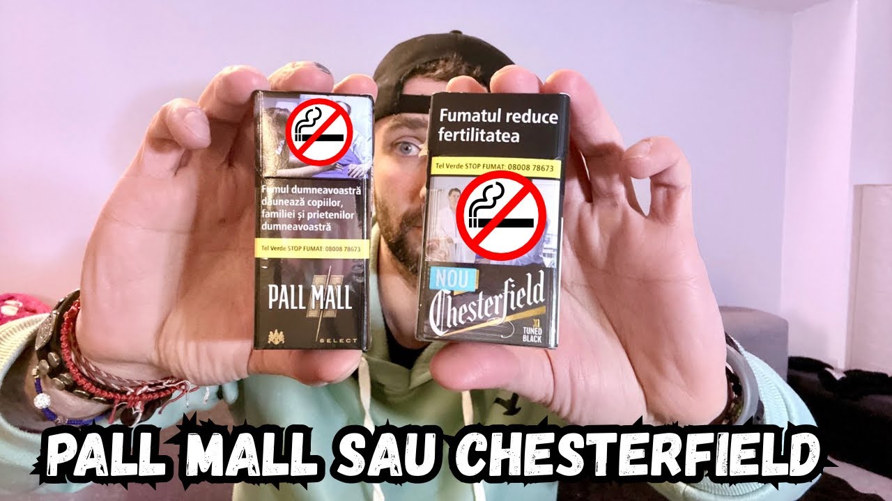 COMPARAȚIE GREA: PALL MALL SELECT NEGRU SAU CHESTERFIELD XL TUNED NEGRU?
