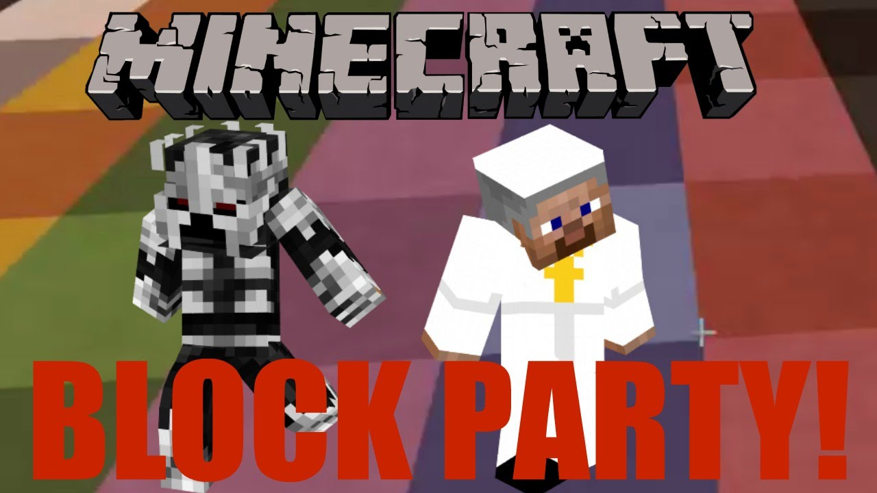 MINECRAFT MINI-GAME!! "Block Party" EP. 10 AM I COLORBLIND?? (Arkham server)