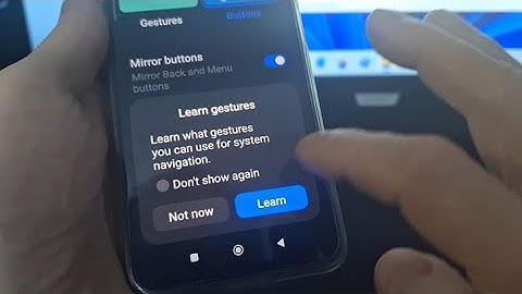 How to change navigation bar on Redmi 14C