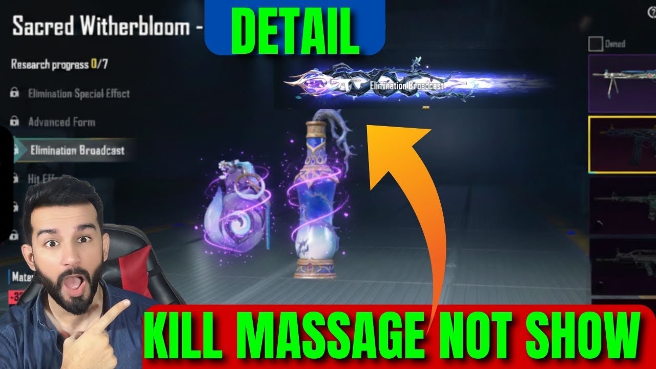 HOW TO UPGRADE MOLOTOV / GRENADE SKIN PUBG MOBILE | SACRED WITHERBLOOM GRENADE AND MOLOTOV UPGRADE