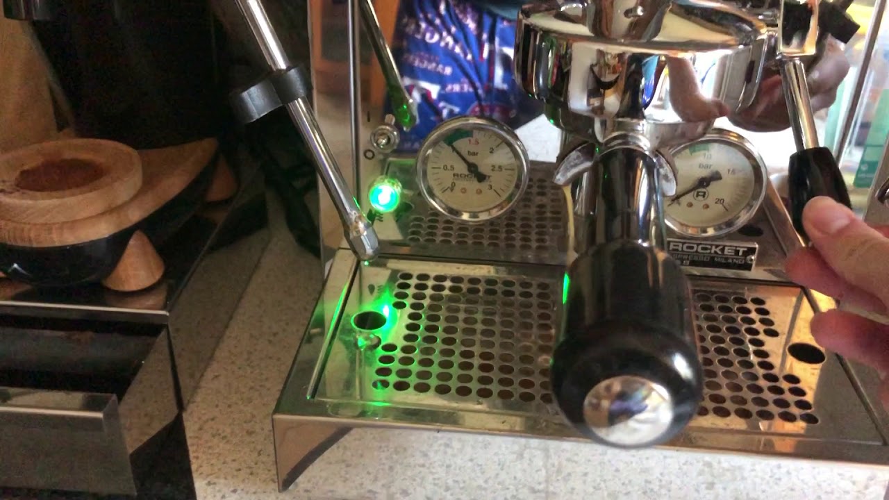 Rocket R58 Dampfdruckproblem während Kaffeebezug