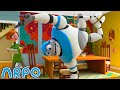 Acorn INVASION!! | ARPO The Robot | Funny Cartoons for Kids | Full Episode | Arpo and Daniel
