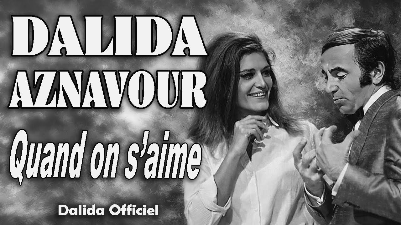 DALIDA – Quand on s’aime | Duo inédit avec Charles Aznavour (TV, 1967) – Dalida Official
