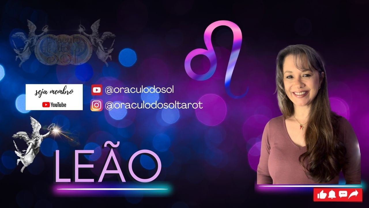 ♌️LEÃO* 🔥SE VOCÊ ANDAVA SEM RUMO✨🔮VAI PERCEBER QUE O SEU ESPIRITUAL ESTAVA TE GUIANDO 😇🚀 A RODA