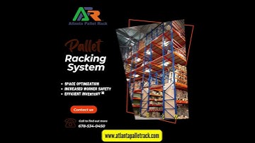 Efficient Pallet Racking Systems by Atlanta Pallet Rack | Maximize Storage Space #PalletRacking