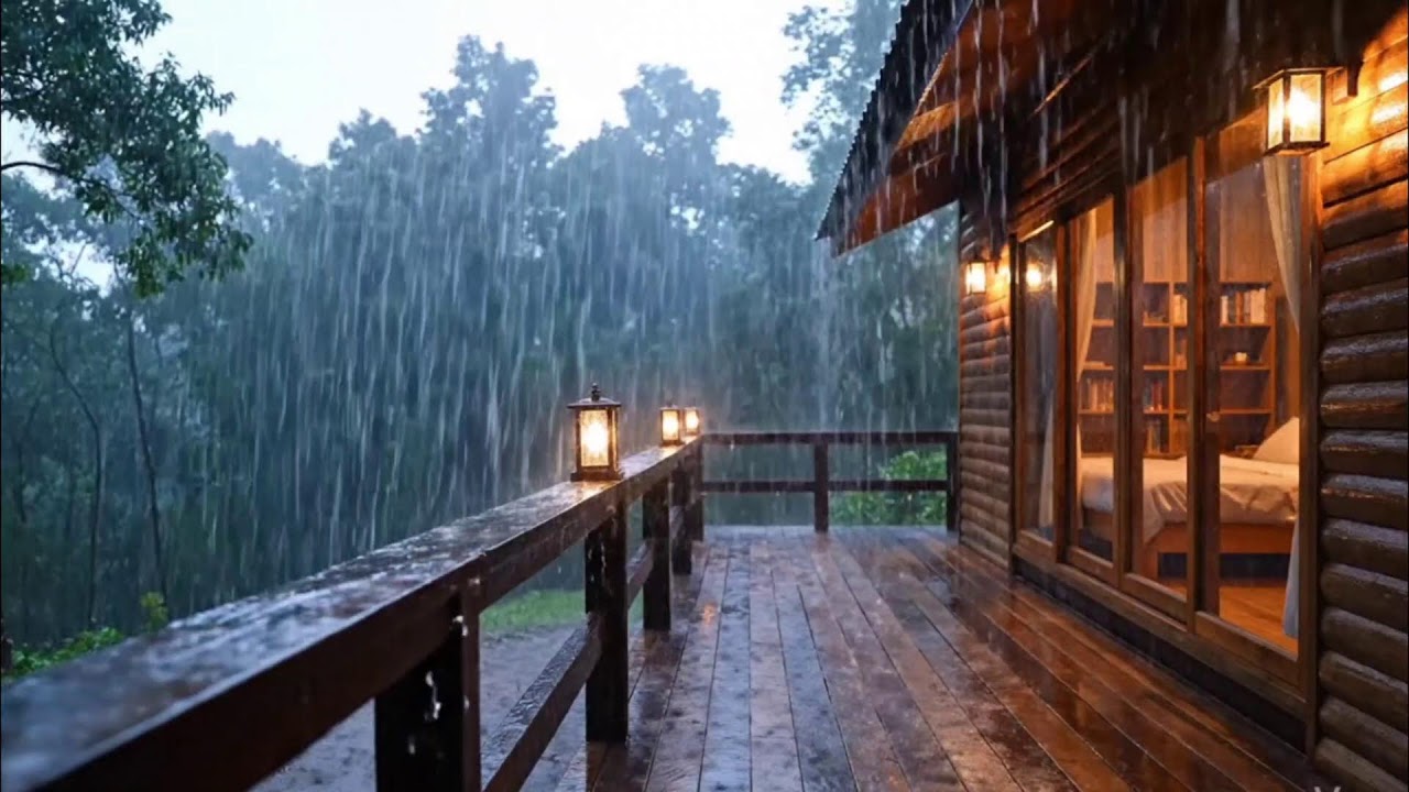 Relaxing Rain Sounds 🌧️ Peaceful Rain for Sleep, Study & Deep Relaxation