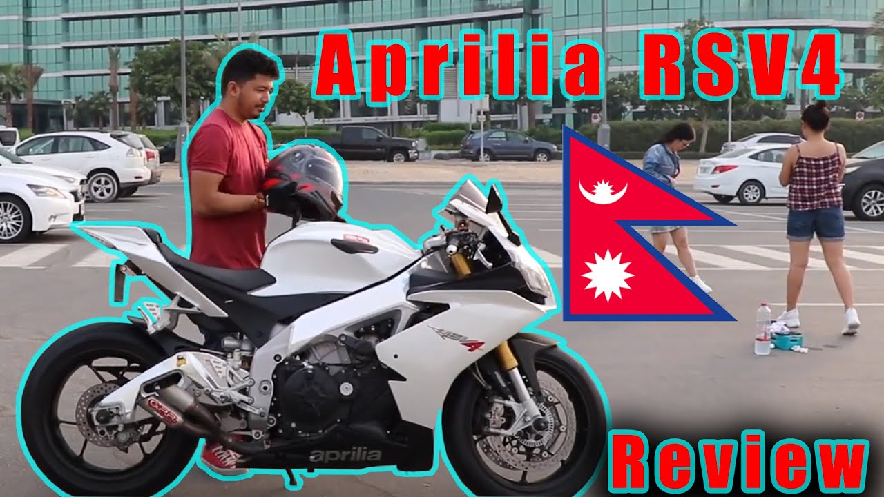 Aprilia RSV4 R in Nepal II Superbike Review II Nepali Moto Vlogger