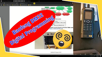Programming The Baofeng DM32uv Part 2 Digital Channels - wtf ?