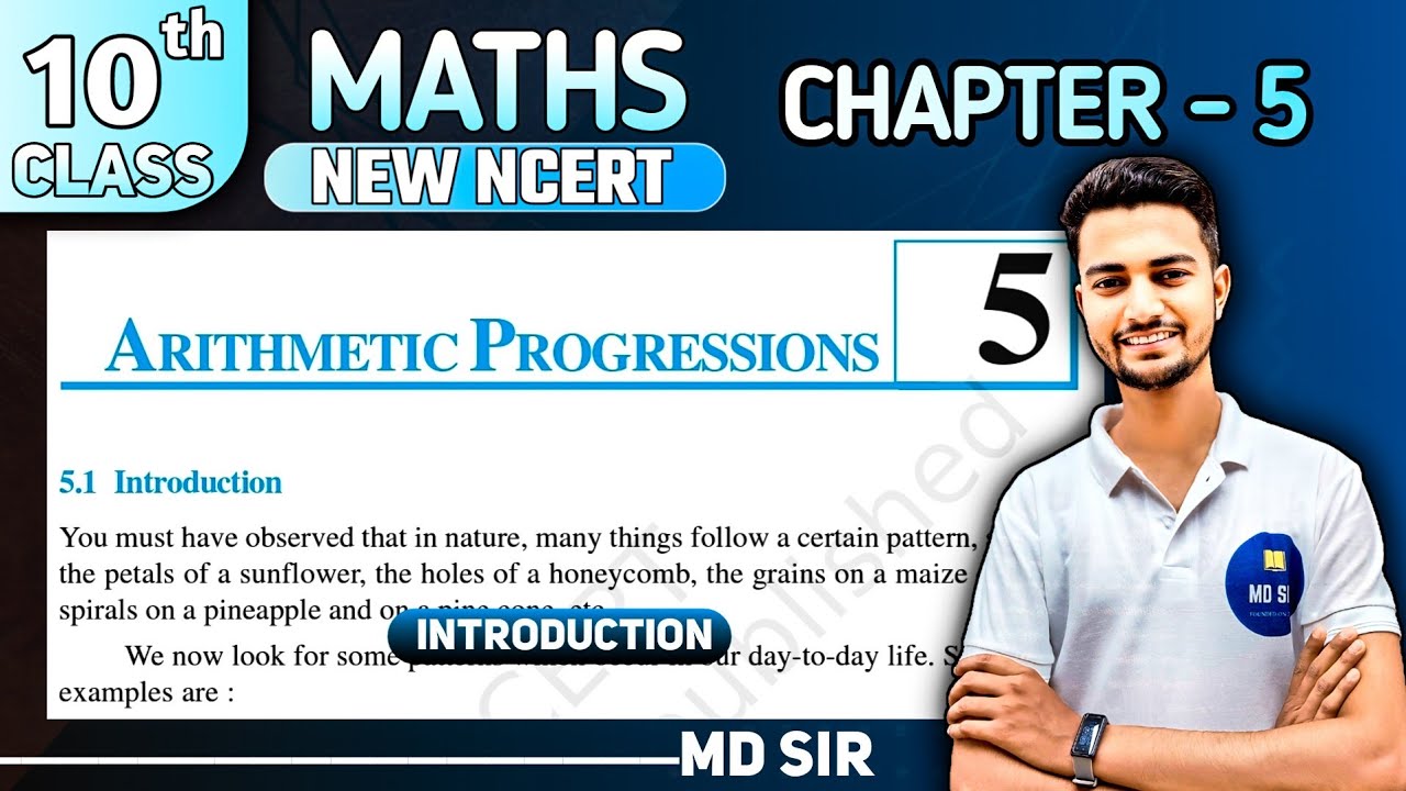 Class 10 Maths Chapter 5 | Arithmetic Progression | Introduction | Md ...