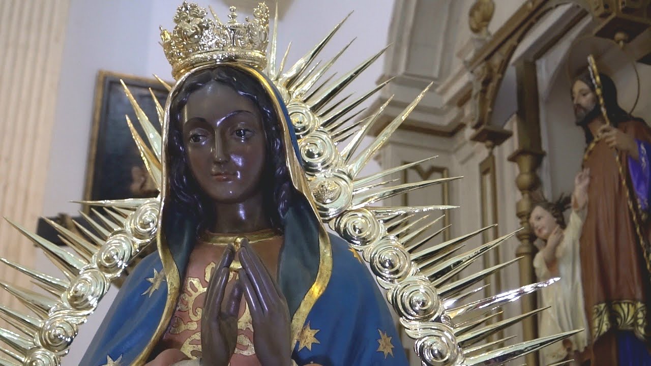 Algar. Procesión en honor a nuestra patrona La Virgen de Guadalupe