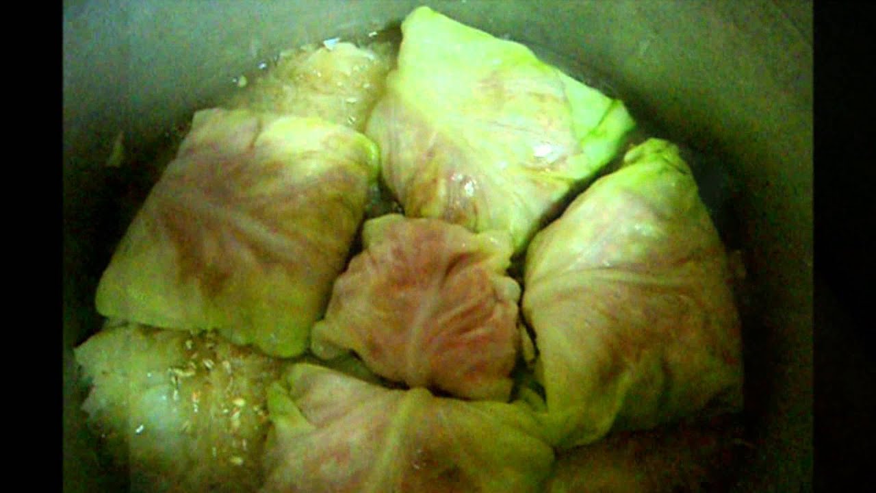 halupke (cabbage rolls) Slovak Style YouTube