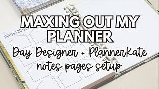 Day Designer Notes and More!! | Finishing my setup for 2025-2026