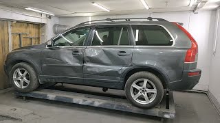 Volvo XC90: Повреждения левого борта, и не только...