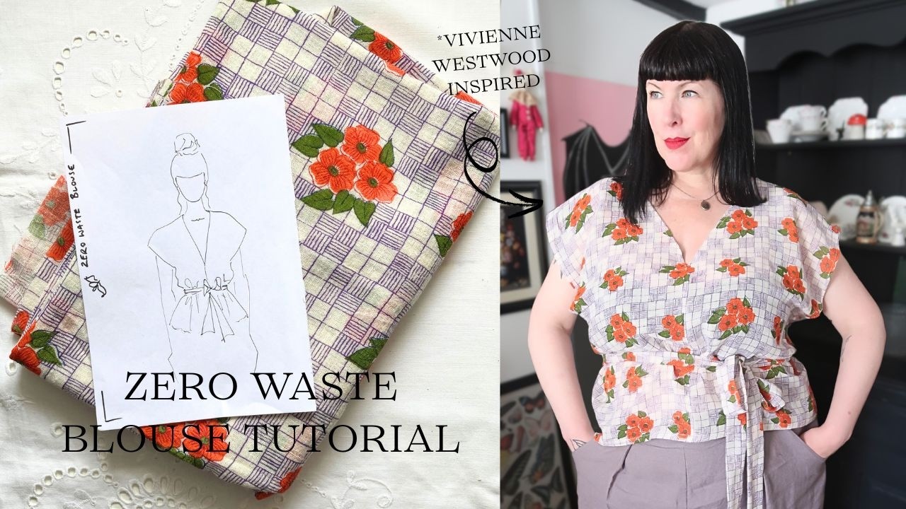 Recreating A Vivienne Westwood Blouse in 1930