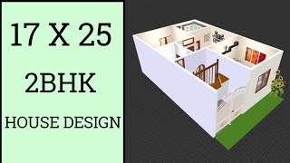 17 X 25 Me Very Wonderful House Plan ll 425 Sqft Ghar Ka Naksha ll 17 X 25 House Plan