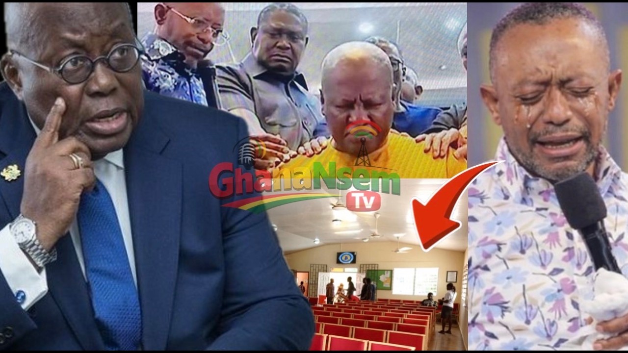 Ay3ka! Owusu bempah church members conf3ss; The church is ALMOST empty Akufo Addo nyame is judging U