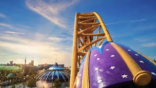 [NEW] Stardust Racers Coaster POV | Universals Epic Universe