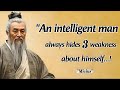 An Intelligent Man always hides 3 WEAKNESSES about HIMSELF | Micius The Philosopher Best Life Quotes