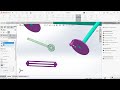 Connecting Rod assembly. Solidworks  tutorials for beginners