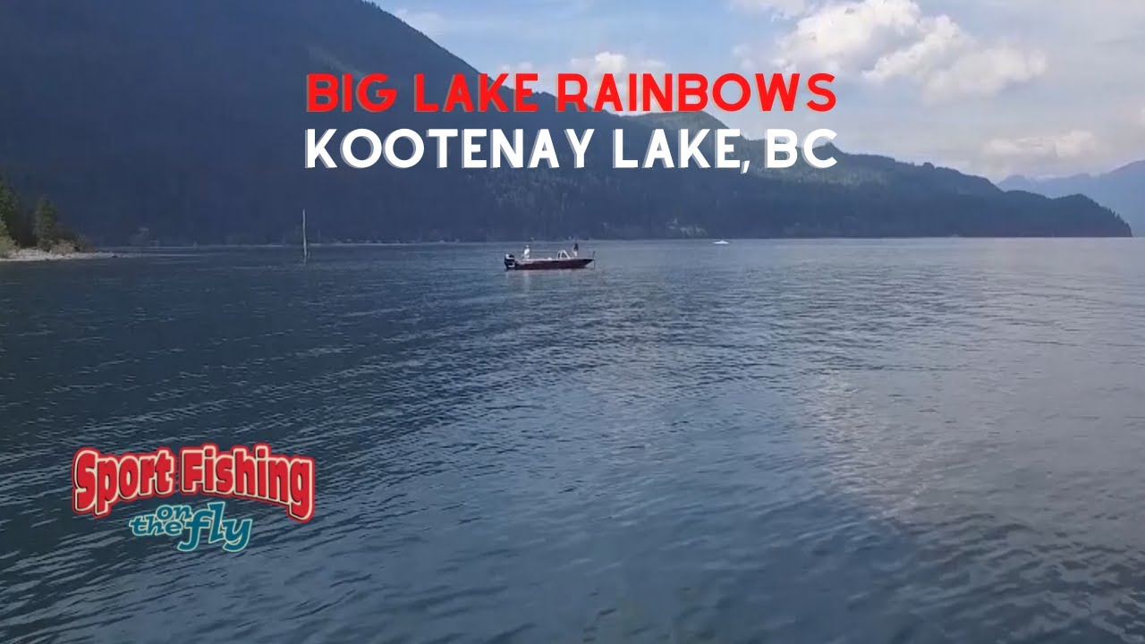 FLY FISHING BIG LAKE RAINBOWS YouTube